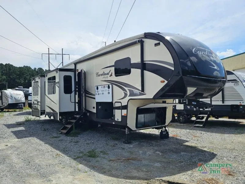2019 Forest River RV Cardinal — front three-quarter view