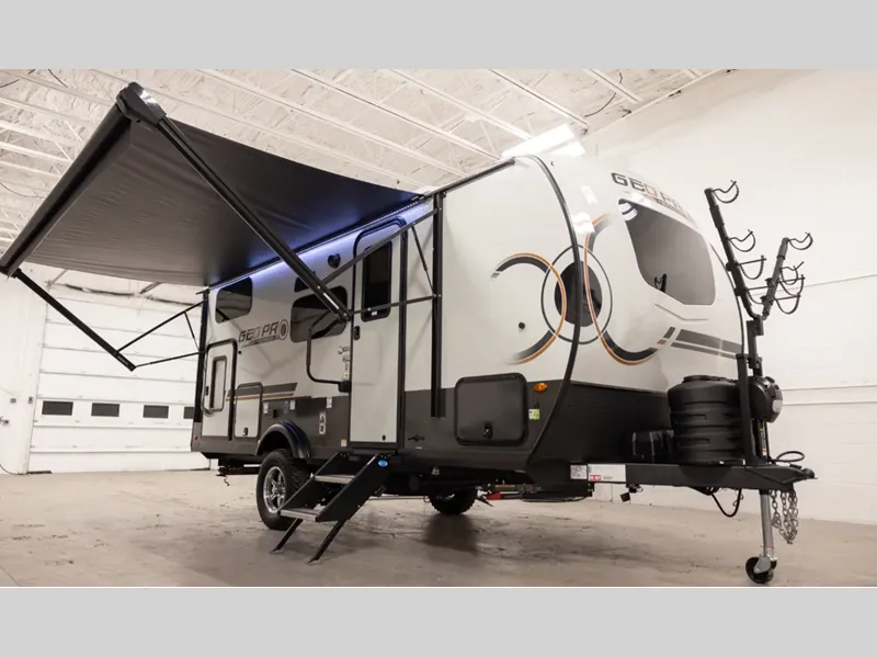 2025 Forest River RV Rockwood GEO Pro — front three-quarter view