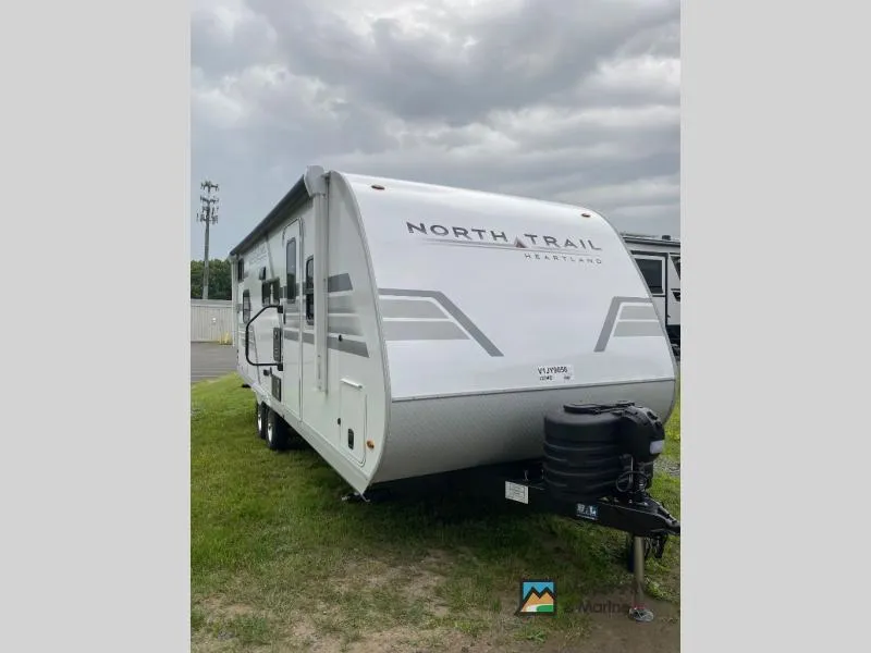 2027 Heartland North Trail 220MB — front three-quarter view