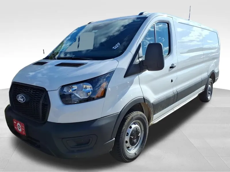 2026 Ford Transit-150 Base in Oxford White — front three-quarter view