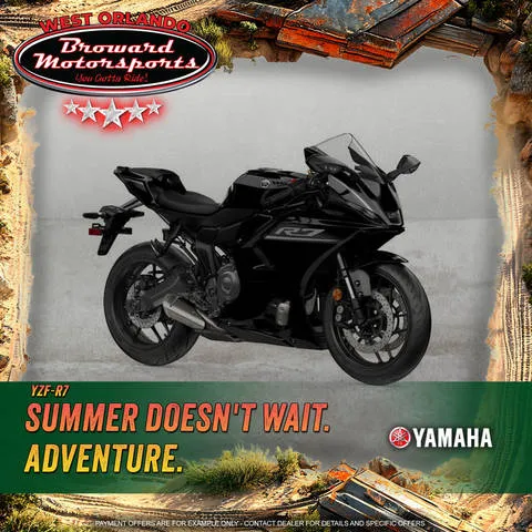 2026 Yamaha YZF-R7 — front three-quarter view
