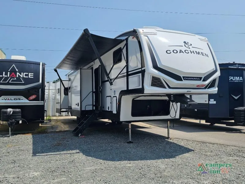 2027 Coachmen RV Chaparral — front three-quarter view
