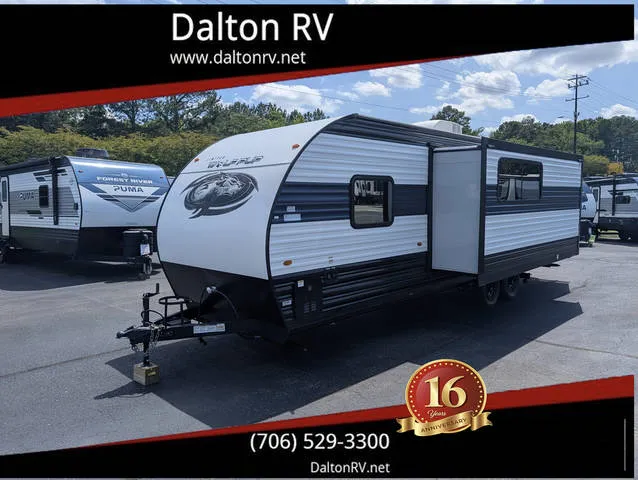 2023 Forest River Wolf Pup 25JB — front three-quarter view