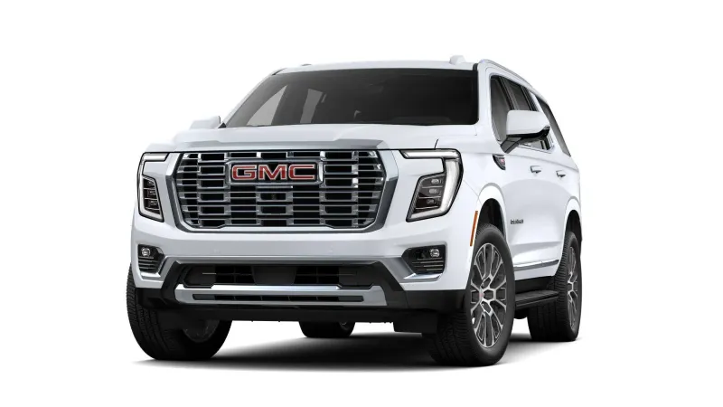 2026 GMC Yukon Denali — front three-quarter view