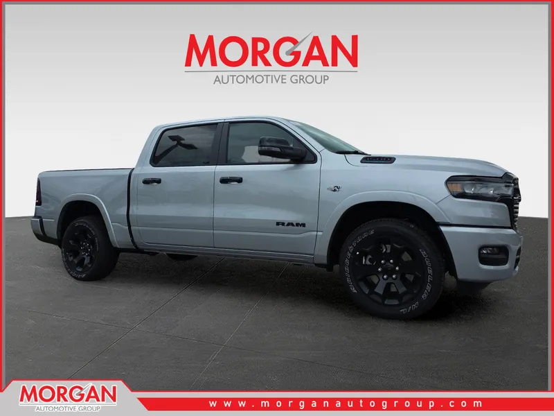 2026 Ram 1500 Big Horn/Lone Star in Silver — front three-quarter view