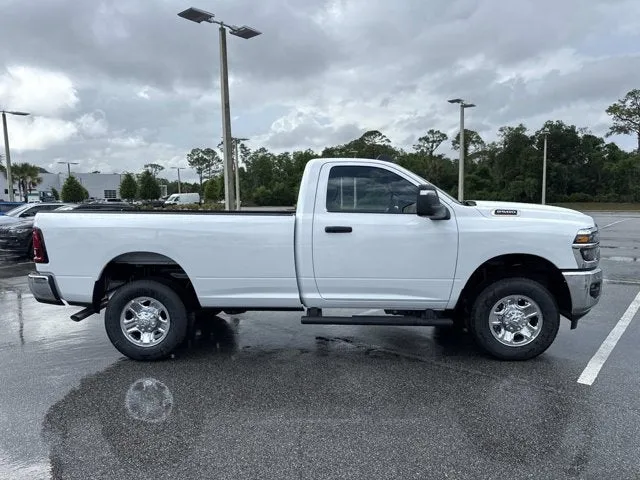 2026 RAM 2500 Tradesman in Bright White Clearcoat — front three-quarter view