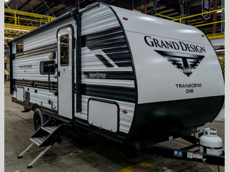 2027 Grand Design Transcend One — front three-quarter view
