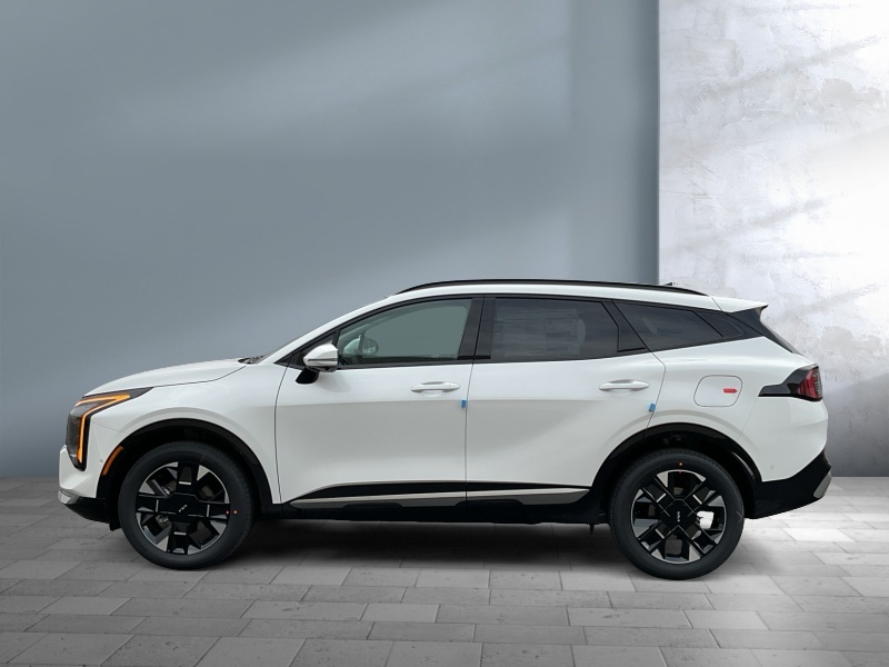 2026 Kia Sportage Hybrid — rear three-quarter view