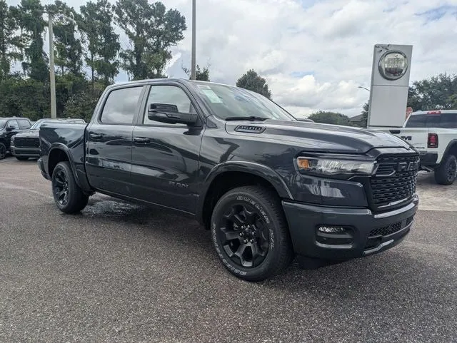 2026 RAM 1500 Big Horn/Lone Star in Forged Blue Metallic Exterior Paint — front three-quarter view