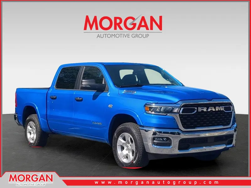 2026 Ram 1500 Big Horn/Lone Star in Blue — front three-quarter view
