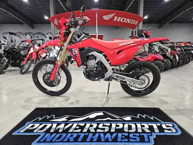 2026 Honda® CRF450RL — front three-quarter view