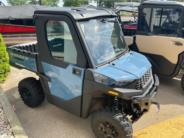 2026 Polaris® RANGER SP 570 NorthStar Edition-Zenith Blue — front three-quarter view