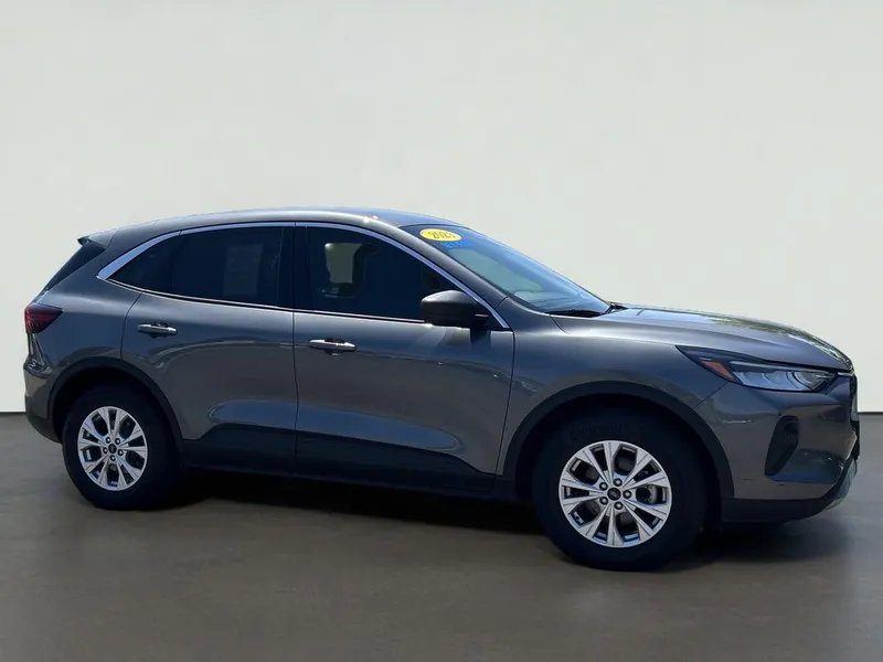 2023 Ford Escape Active in Gray — front three-quarter view