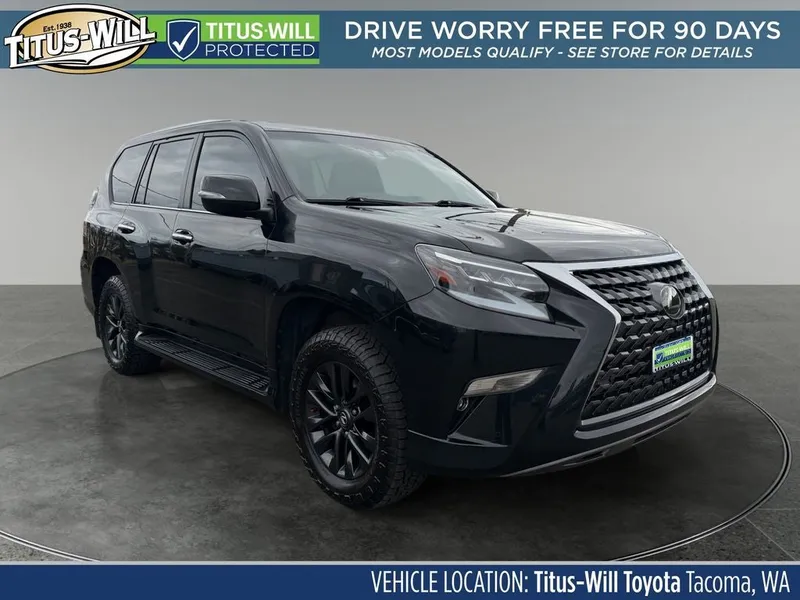 2023 Lexus GX 460 in Caviar — front three-quarter view