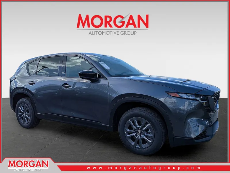 2026 Mazda CX-5 2.5 S Select in Gray — front three-quarter view