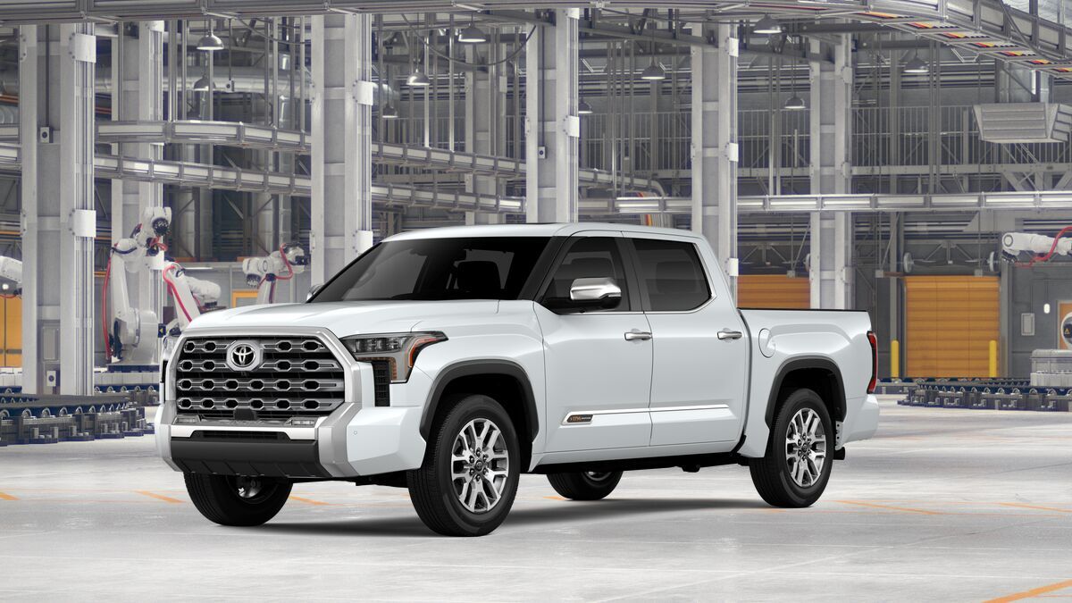 2026 Toyota Tundra 1794 EDITION in Wind Chill Pearl — front three-quarter view
