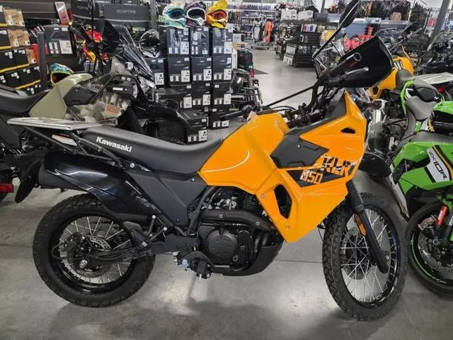 2026 Kawasaki KLR®650 — front three-quarter view