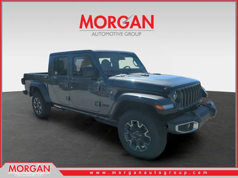 2026 Jeep Gladiator Sport in Gray — front three-quarter view