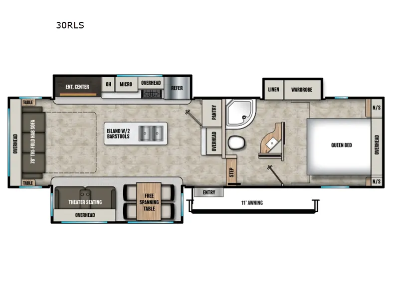 2027 Coachmen RV Chaparral Lite — front three-quarter view