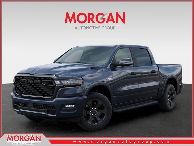 2026 Ram 1500 Big Horn/Lone Star in Blue — front three-quarter view