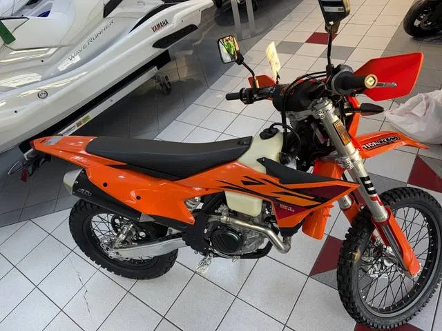 2026 KTM 500 EXC-F — front three-quarter view