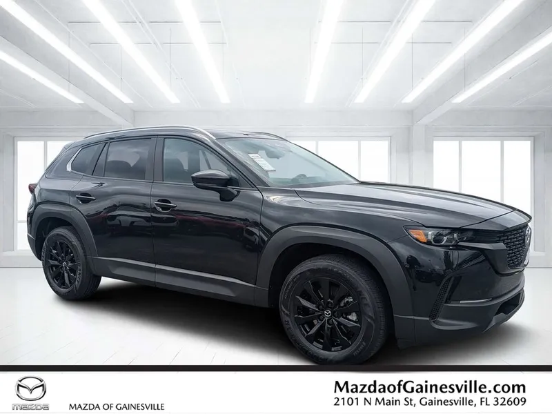 2026 Mazda CX-50 2.5 S Select in Black — front three-quarter view