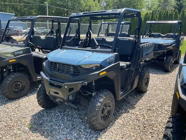 2026 Polaris® RANGER SP 570 Premium-Zenith Blue — front three-quarter view