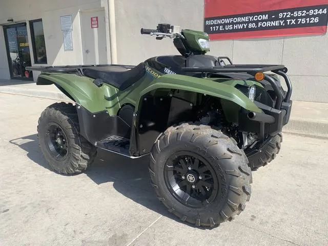 2025 Yamaha Kodiak 700 EPS — front three-quarter view