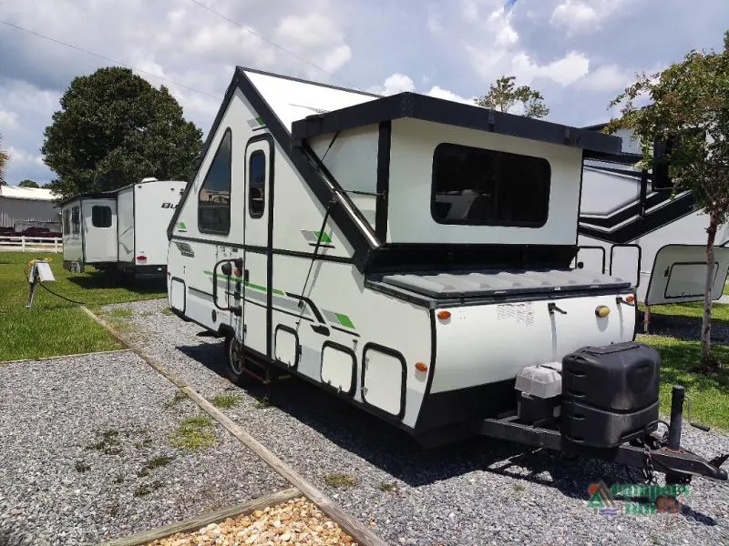 2021 Forest River RV Rockwood Hard Side High Wall Series — front three-quarter view