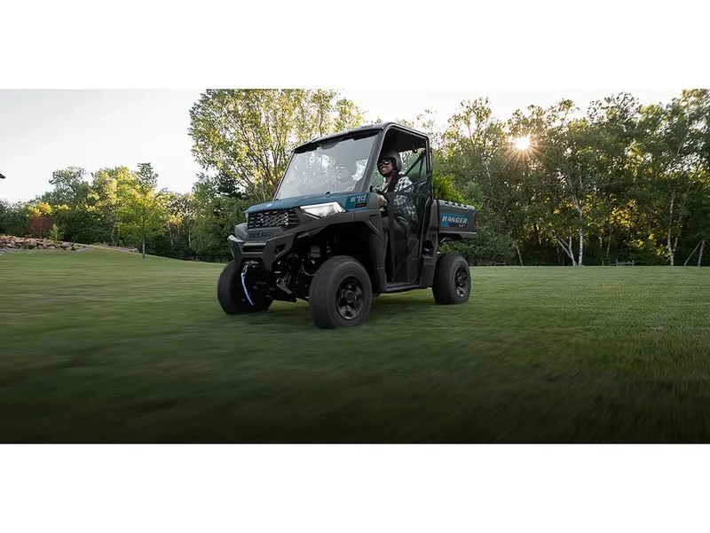 2026 Polaris Ranger SP 570 Premium in Zenith Blue — front three-quarter view