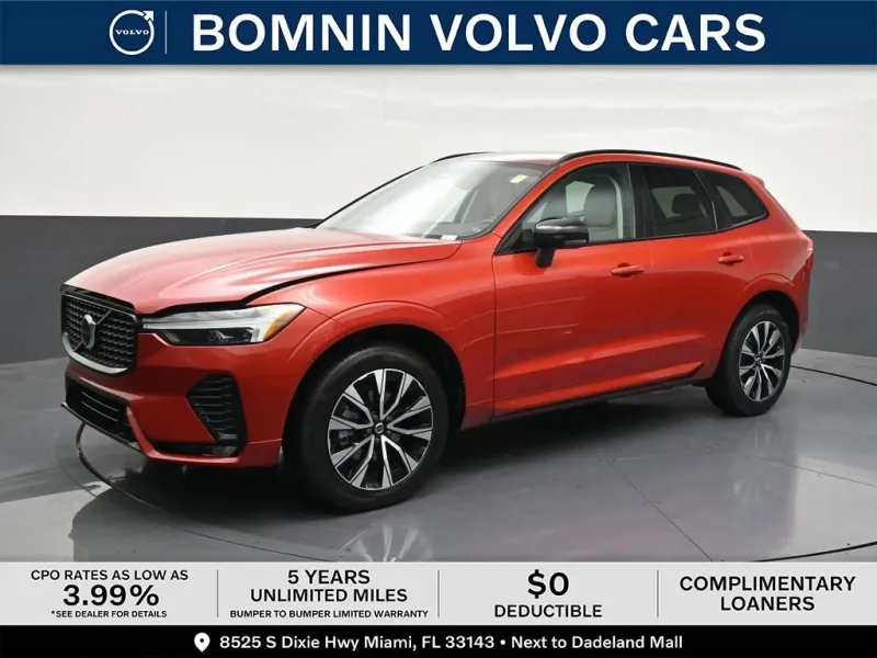 2024 Volvo XC60 Core Dark Theme — front three-quarter view