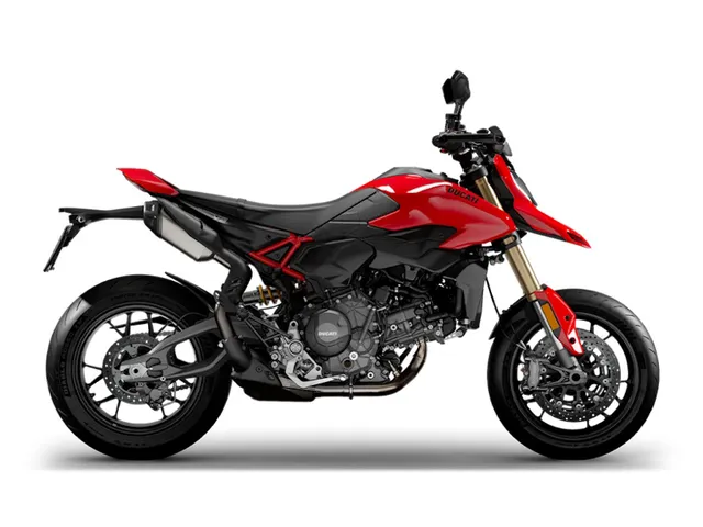 2026 Ducati Hypermotard V2 — front three-quarter view