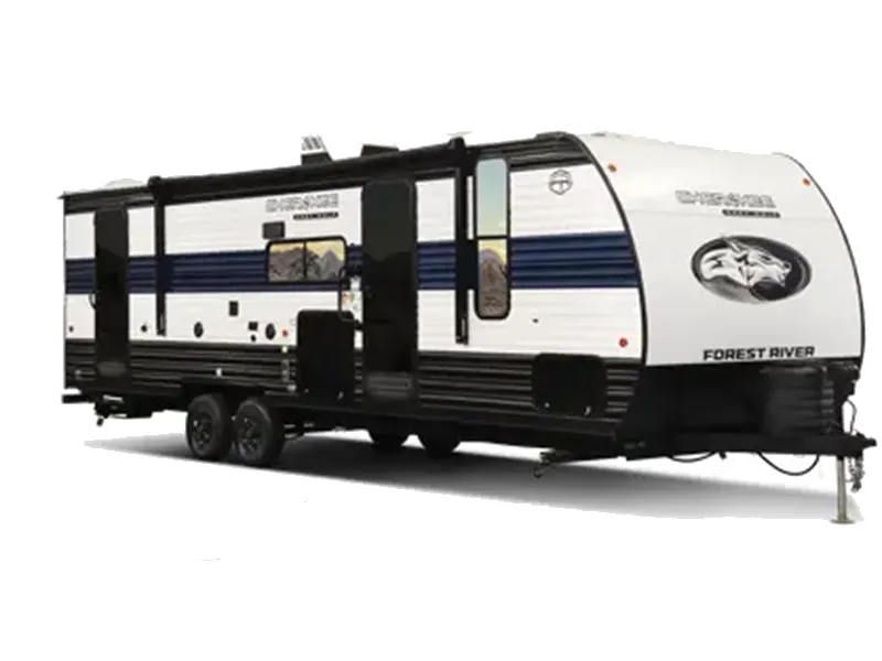 2027 Forest River RV Cherokee Grey Wolf — front three-quarter view