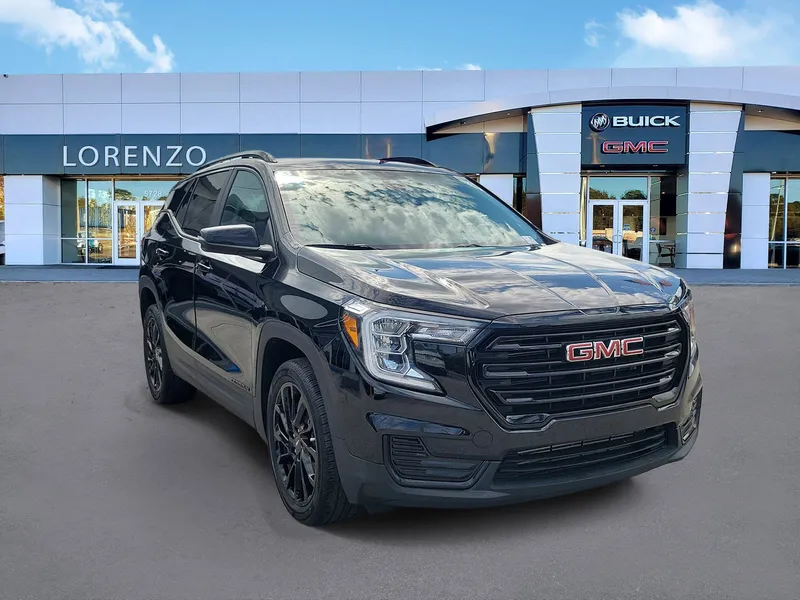 2023 GMC Terrain — rear three-quarter view