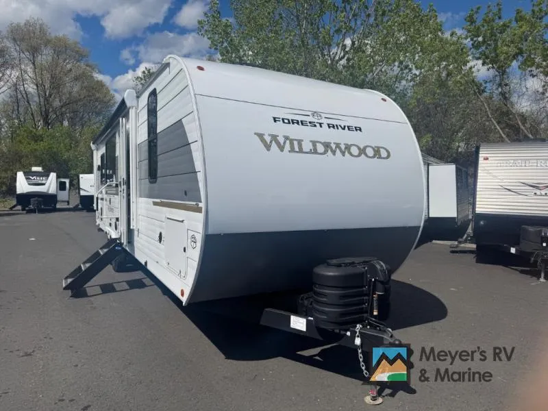 2026 Forest River RV Wildwood 27RK — front three-quarter view