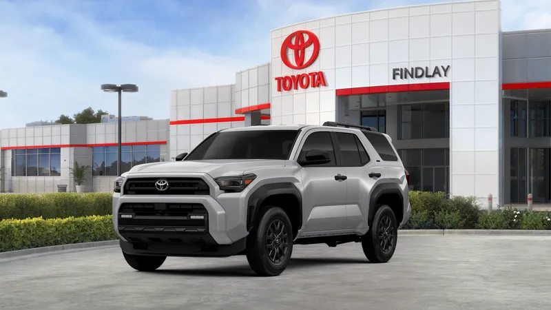 2026 Toyota 4Runner SR5 in Cutting Edge — front three-quarter view