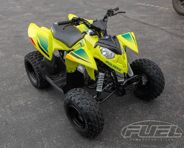 2026 Polaris® Outlaw 110 EFI — front three-quarter view
