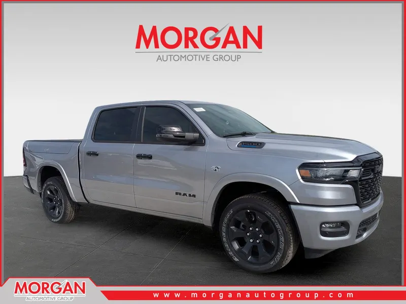 2026 Ram 1500 Big Horn/Lone Star in Silver — front three-quarter view