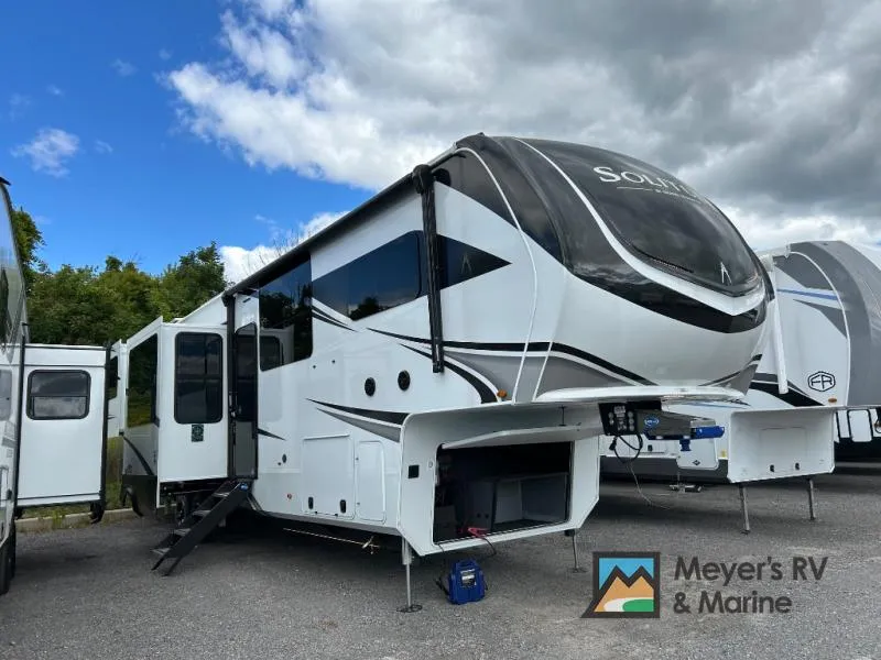 2026 Grand Design Solitude 376RD — front three-quarter view