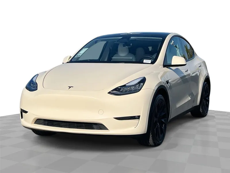 2023 Tesla Model Y Long Range in Other — front three-quarter view