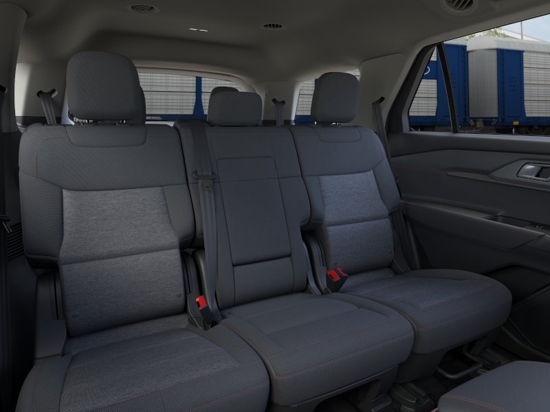 2026 Ford Explorer Active in Carbonized Gray Metallic — front three-quarter view