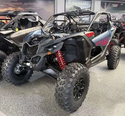 2026 Can-Am® Maverick X3 RS Turbo — front three-quarter view