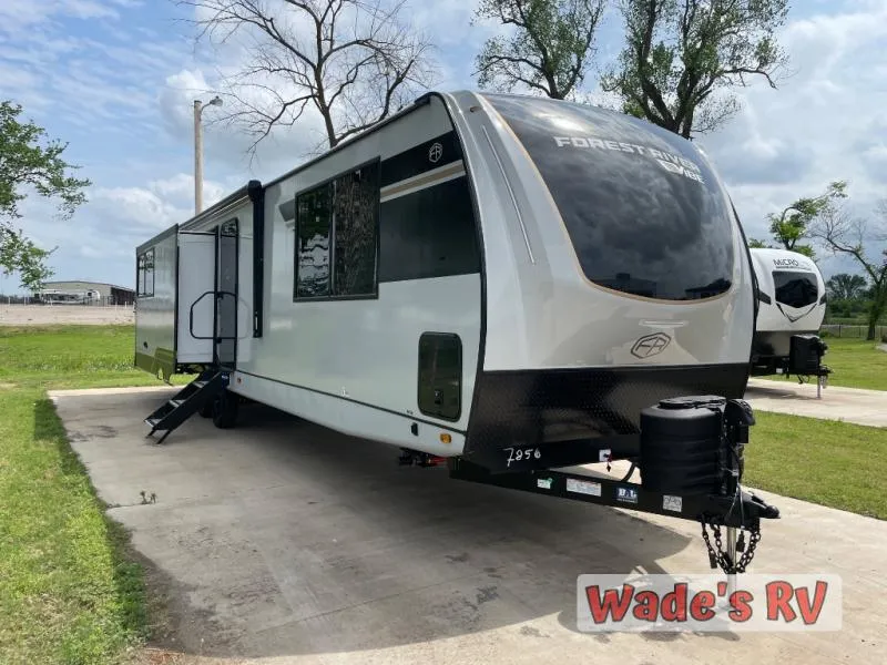 2026 Forest River RV Vibe 3400XL — front three-quarter view