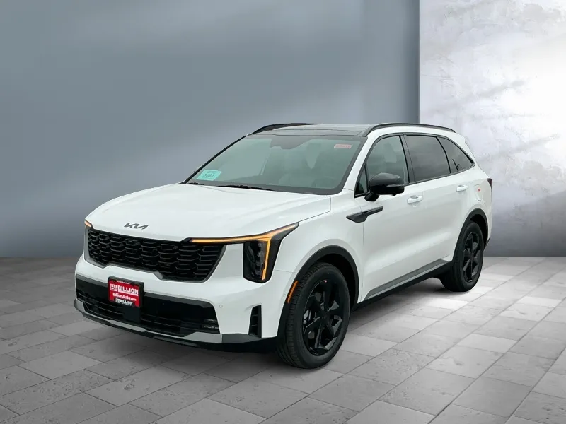 2026 Kia Sorento Hybrid — front three-quarter view