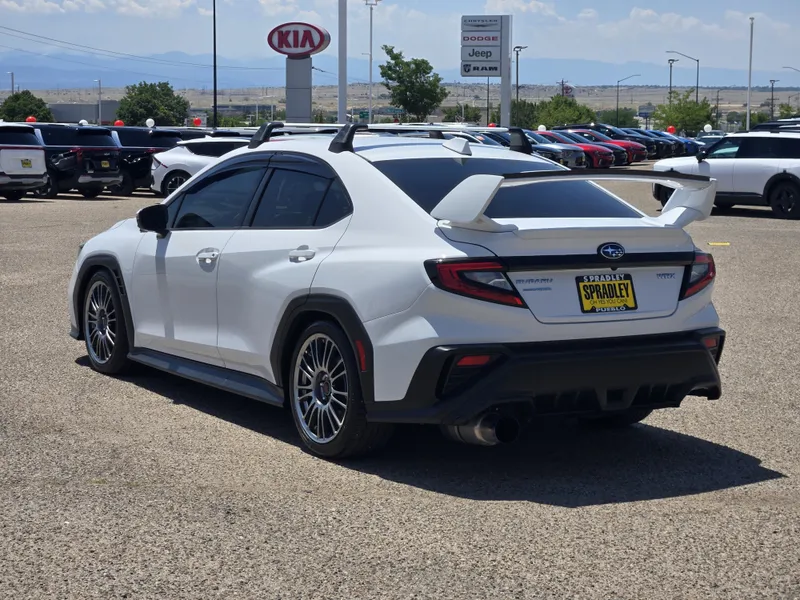 2022 Subaru WRX — rear three-quarter view