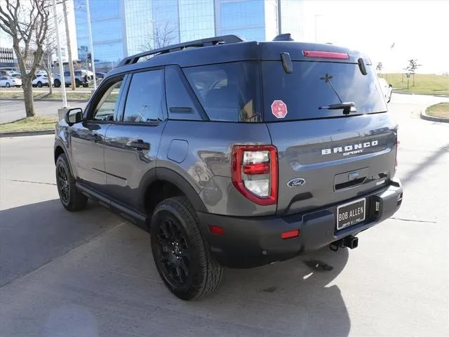2025 Ford Bronco Sport — rear three-quarter view