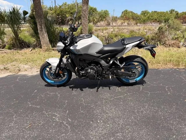 2026 Yamaha MT-09 — front three-quarter view