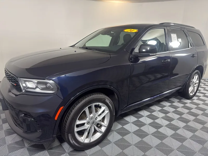 2024 Dodge Durango GT Plus in Black — front three-quarter view