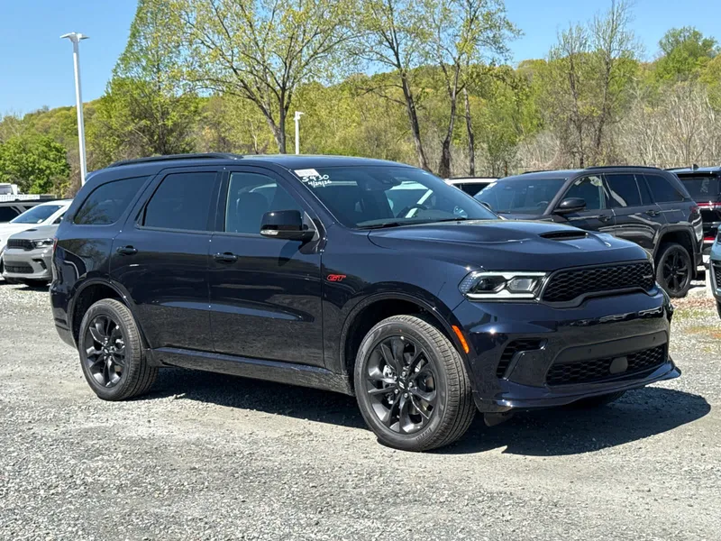 2026 Dodge Durango GT Plus in Night Moves — front three-quarter view