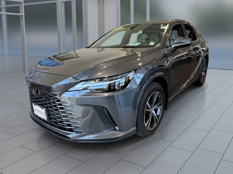 2024 Lexus RX 350 Premium in Gray — front three-quarter view